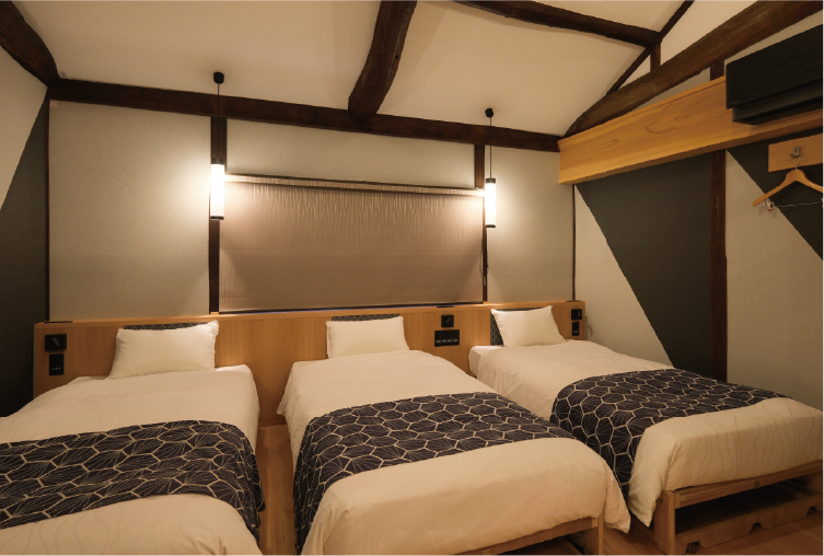 ベッドルームの写真